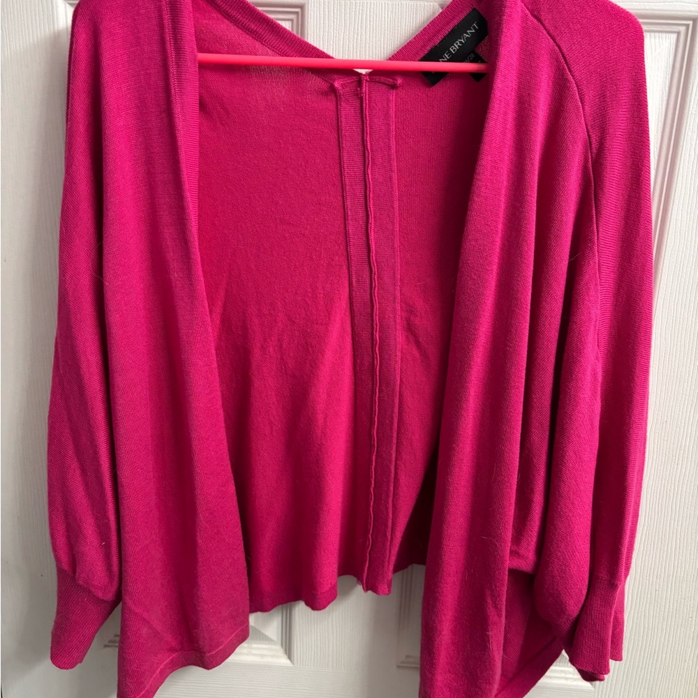 Pink Sweater by Lane Bryant